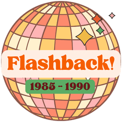 Flashback: 1985-1990 logo